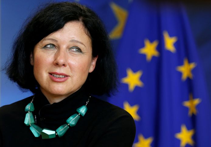 Eurocommissaris Vera Jourová.