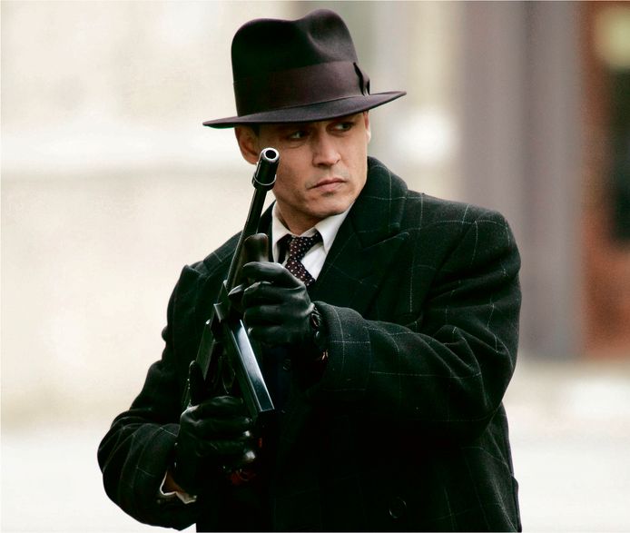 Johnny Depp in ‘Public Enemies’.
