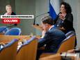 Caroline van der Plas (BBB) en premier Mark Rutte tijdens een recent plenair debat in de Tweede Kamer. Foto ter illustratie.
