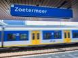 Station Zoetermeer in de ochtend op zomerdag 13 augustus 2015