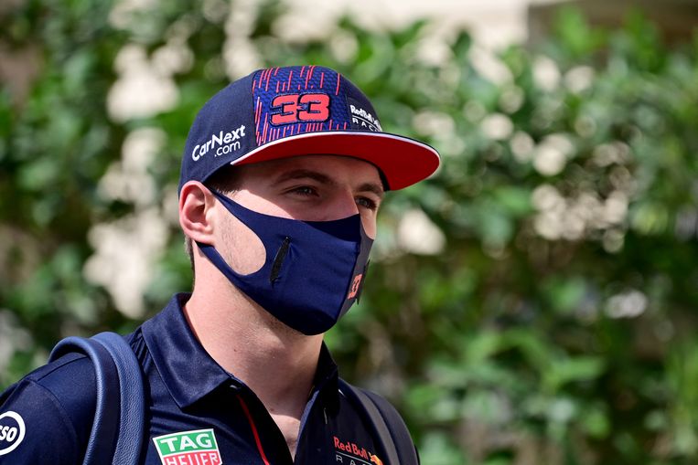 Max Verstappen is klaar voor de race van zondag. Beeld ANP / AFP