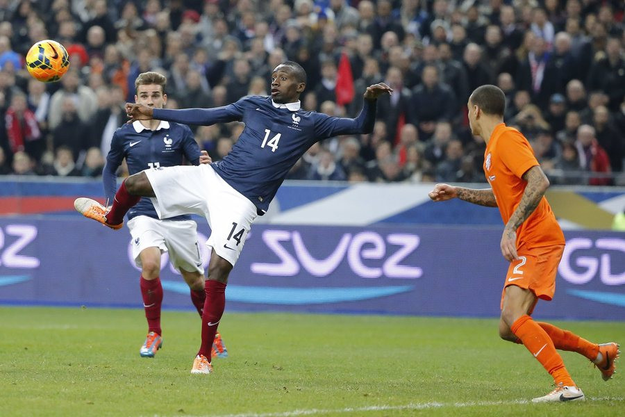 Matuidi a marqué le deuxième but de la France.