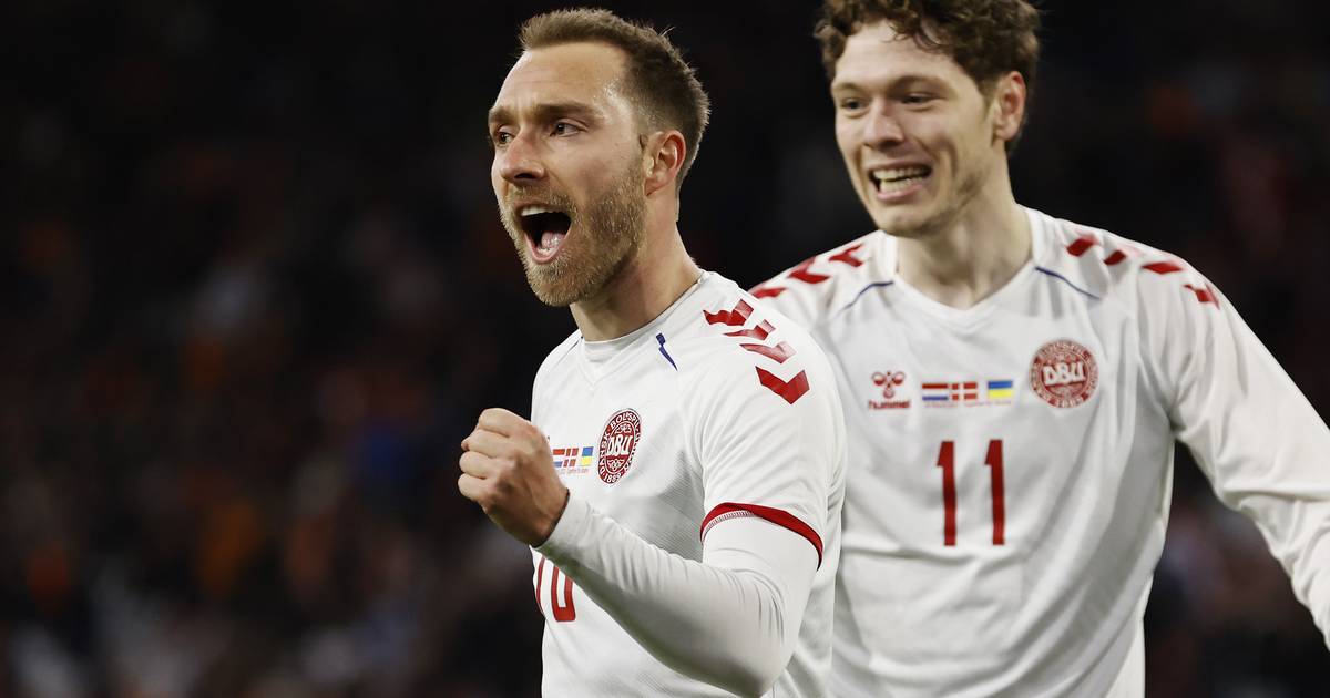 Christian Eriksen segna subito un bel gol nella rimonta danese contro l’Olanda: “Sono contento di essere ancora un calciatore” |  calcio