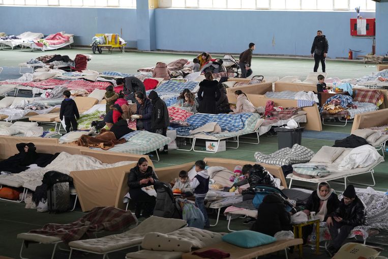 Naar het kleine en arme Moldavië zijn al 300.000 Oekraïners gevlucht. Beeld Getty Images