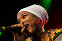 Ook African Queen trad op tijdens Reggae Sundance.
