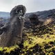 Beelden Paaseiland onherstelbaar beschadigd door brand