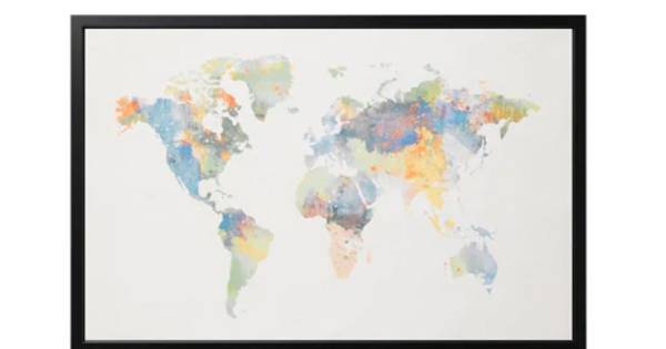 Cara režimu Iznenađenje ikea poster wereldkaart - lakeecologylab.org