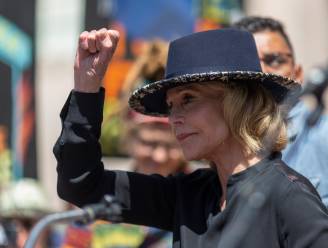 Jane Fonda gearresteerd in Washington bij klimaatrally