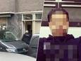 De politie was vorige week druk bezig aan het appartementsgebouw van het slachtoffer in Oostende (links) en  de 32-jarige verdachte E.S.
