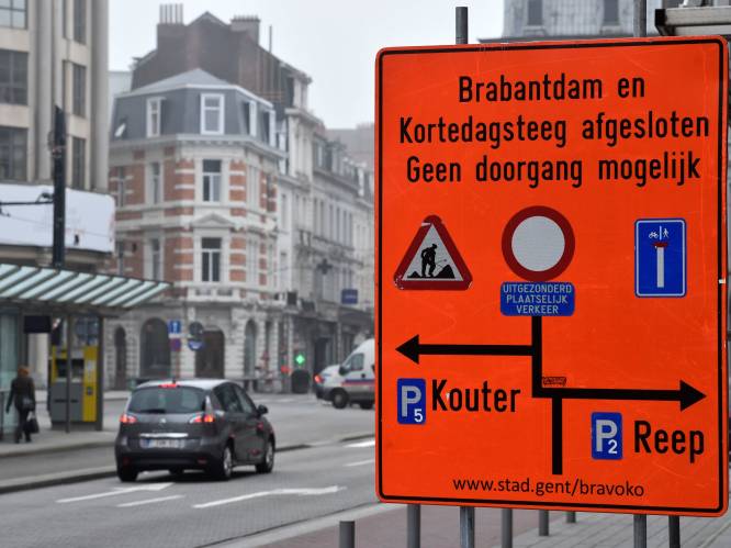 Aantal ongevallen in Gent daalt sinds start circulatieplan