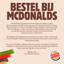 De opmerkelijke campagne voor Burger King: bestel ook bij McDonald's.