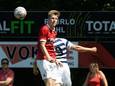 Simon Delfsma scoorde de 2-1 voor Concordia Wehl