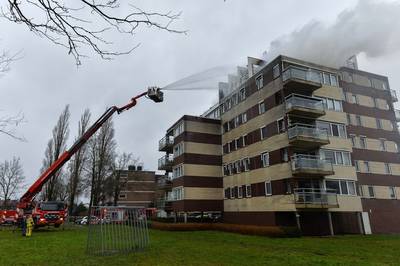 Bewoners drie ontruimde appartementen in Apeldoorn kunnen nog niet naar huis