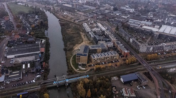 Iseldoks in Doetinchem, op dit moment het grootste nieuwbouwproject in de Achterhoek. In alle Achterhoekse gemeenten zijn volop bouwplannen.
