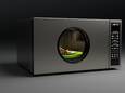 Een magnetron met speciale coating.