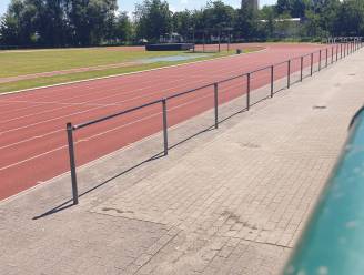 Lierse atletiekpiste wordt gereinigd en herbelijnd 