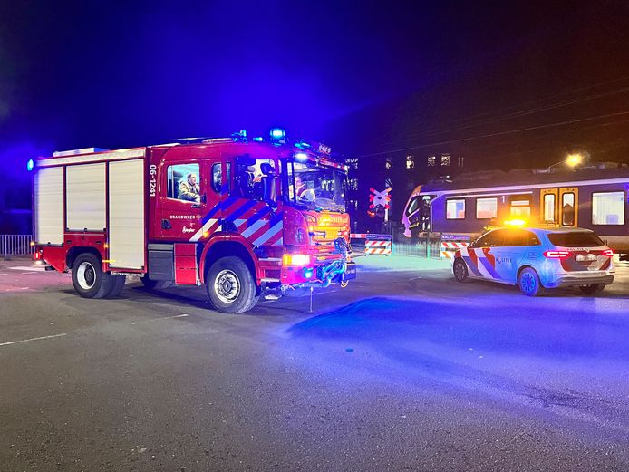 Brandweer en politie waren snel ter plaatse.