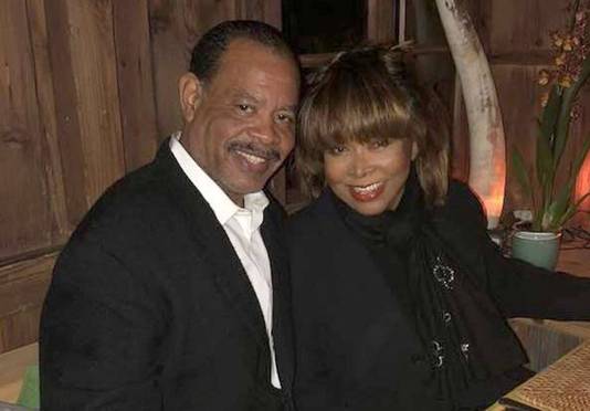 Tina Turner met haar zoon Craig.