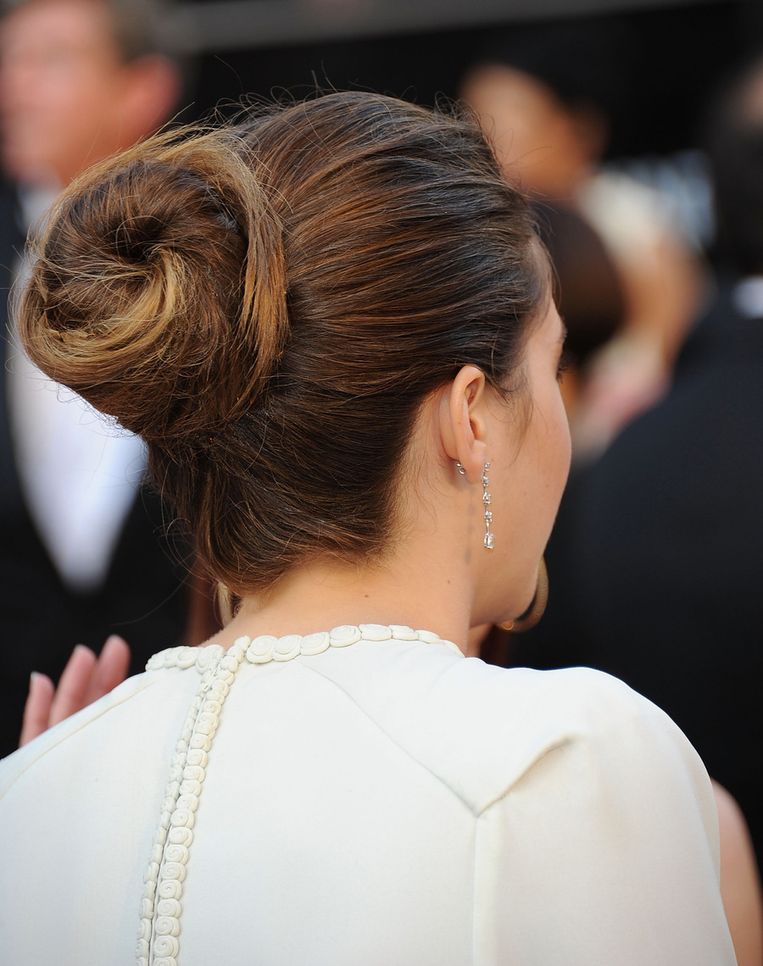 Het haar van actrice Shailene Woodley. Beeld getty