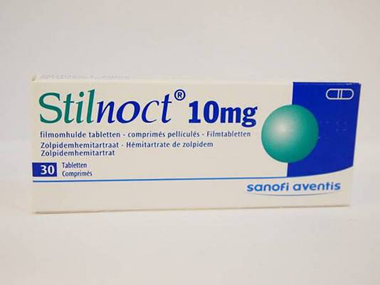 De Stilnoct-pillen komen uit Frankrijk.