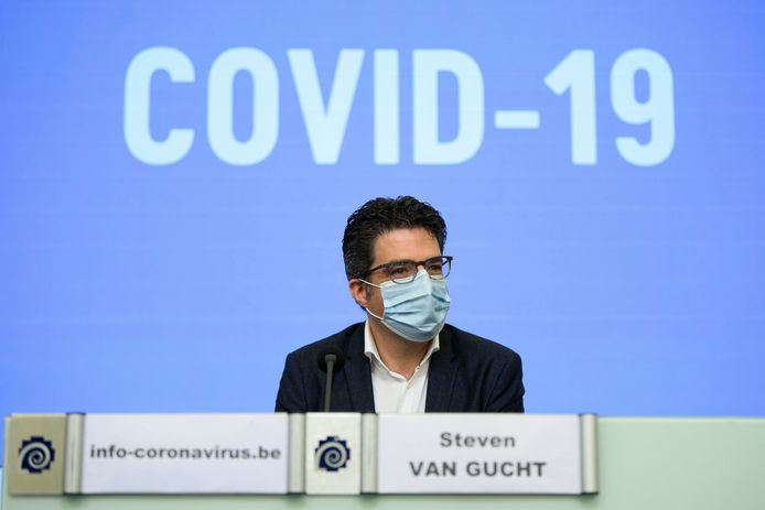 Sciensano-viroloog Steven Van Gucht.