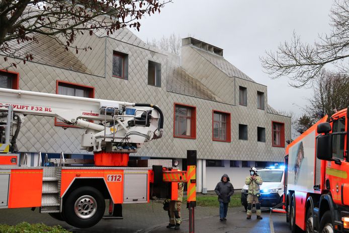 De brand was snel onder controle.