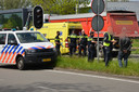Een vrachtwagen van de gemeente is woensdagmiddag rond 13.00 uur achterop een auto gebotst op de Backer en Ruebweg in Breda.
