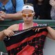 Kirsten Flipkens kraakt na eerste set en mag inpakken