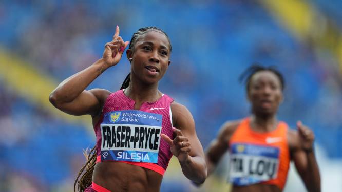 Shelly-Ann Fraser-Pryce imponeert opnieuw met snelle tijd op 100 meter