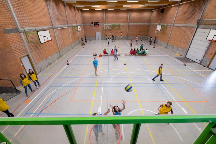De huidige sportzaal van de middelbare school Onze-Lieve-Vrouw-Presentatie.