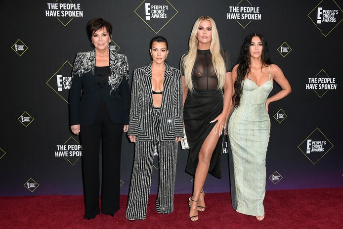 Kris Jenner, Kourtney Kardashian, Khloé Kardashian en Kim Kardashian.