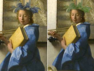 Antwerpse wetenschappers maken verkleuringen in meesterwerk Johannes Vermeer ongedaan