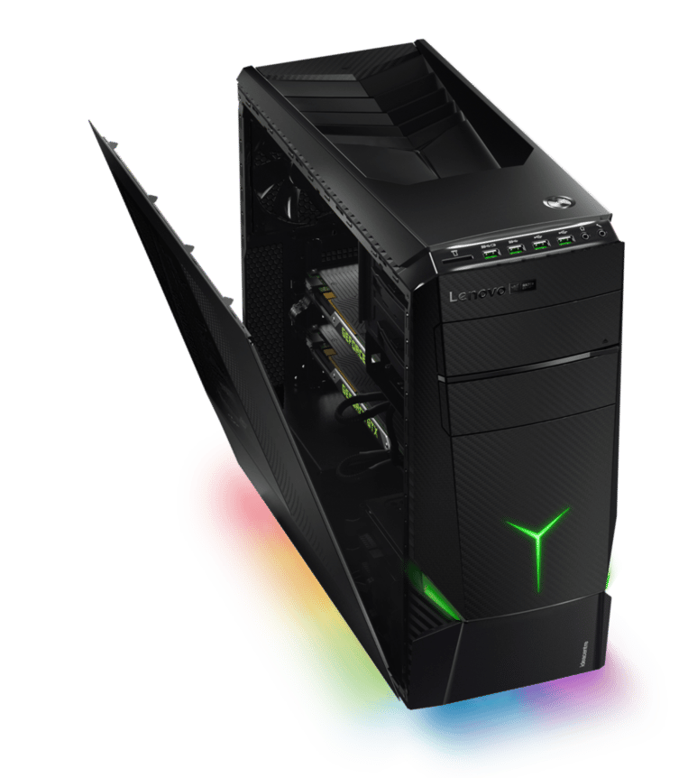 Met de 'Y Series'-pc's richt Lenovo zich specifiek op het gamerplubliek. Beeld Lenovo