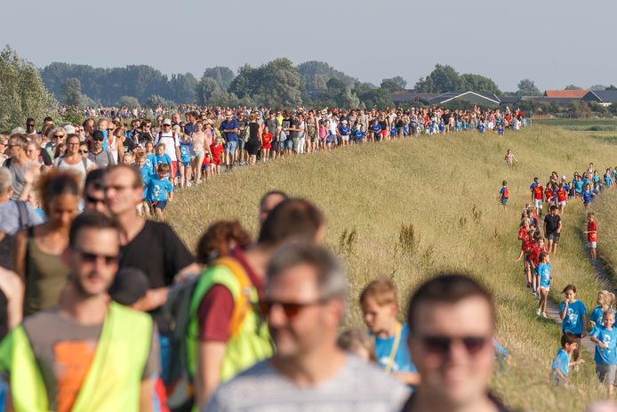 De avondvierdaagse in Zwolle wordt dit jaar niet gelopen vanwege het coronavirus.