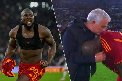 “Il est très émotif et sensible”: Mourinho embrasse Lukaku, passé d'anti-héros à héros de la Roma face à Lecce