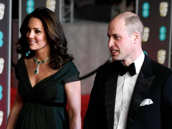 William benoemt #MeToo wél bij BAFTA's, ook al draagt Kate geen zwart