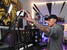 Rapper Nigel Sean uit Grave streamt zijn muziek om eenzaamheid tegen te gaan