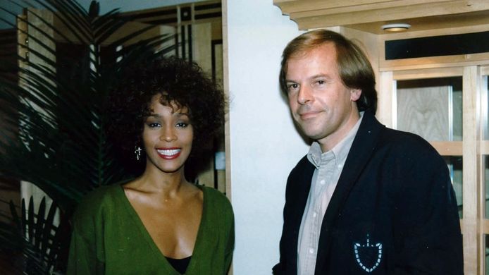 Ivo Niehe met Whitney Houston.
