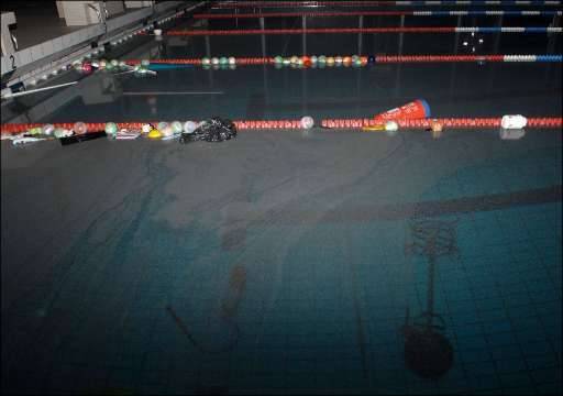 incendie volontaire a la piscine d