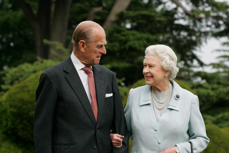 Prins Philip en koningin Elizabeth vieren diamond wedding anniversary

 Beeld Tim Graham/Getty Images