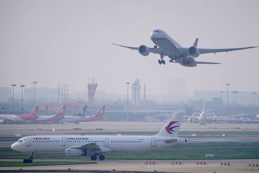 Ad esempio: un aereo della China Eastern Airlines.