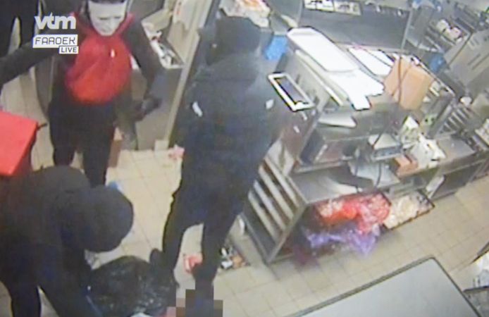 Archiefbeeld - Een beeld van de overvallers die actief waren in de McDonalds.