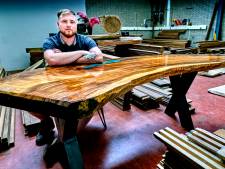 Rick maakt alles van hout voor in huis: ‘Misschien ben ik een tikje bevooroordeeld, maar mooi man, dat hout’