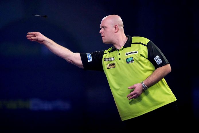 waterval interval Extreem belangrijk Geen maximale score voor Van Gerwen in Premier League Darts | Darts | AD.nl