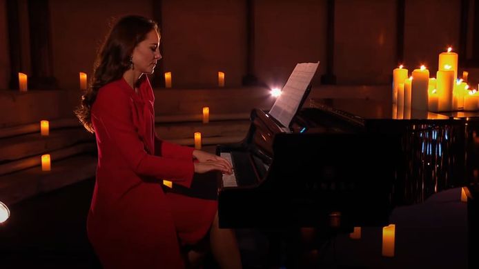 Kate Middleton a surpris tout le monde avec son morceau de piano lors de son concert de Noël.