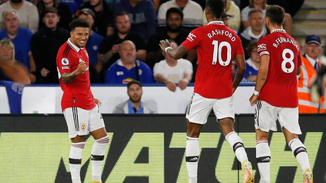 Erik ten Hag loopt na derde zege op rij nog geen polonaise met Manchester United: ‘Zondag is goede test’