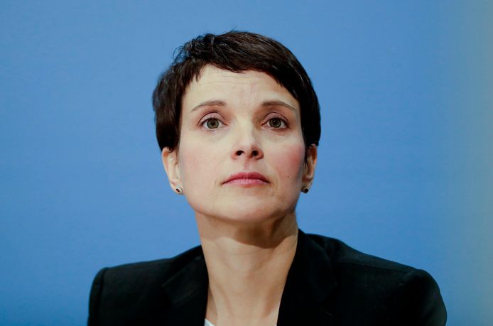 Politiek leider Frauke Petry van de AfD