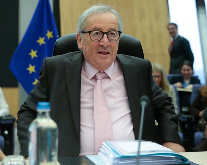 Europees Commissievoorzitter Juncker opnieuw aan de