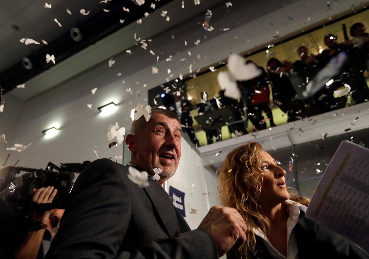 Babis heeft de euroscepsis van zijn collega's in Polen en Hongarije, maar geldt ook als één van de grootste ontvangers van EU-subsidies. Beeld AP