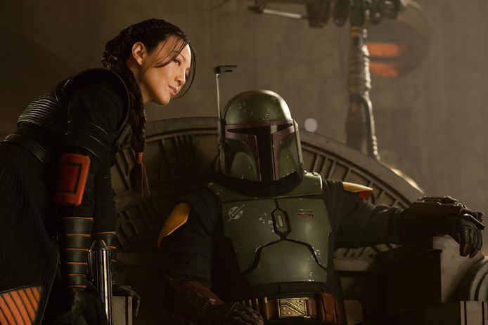 Een beeld uit 'The Book of Boba Fett'